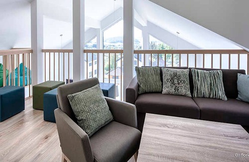 Mistelgau House | Panoramic house type 100 - Panoramahaus (100) in the holiday village at the Therme Obernsees
