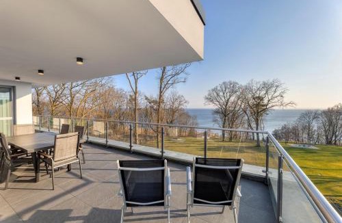 Garz Apartment | Penthouse Apartment mit Sauna und Dachterrasse mit Haffblick