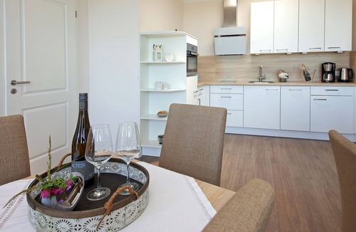 Boergerende-Rethwisch Apartment | Penthouse Waterkant - Meerblick Dachterrasse Wlan Sauna Schwimmbad