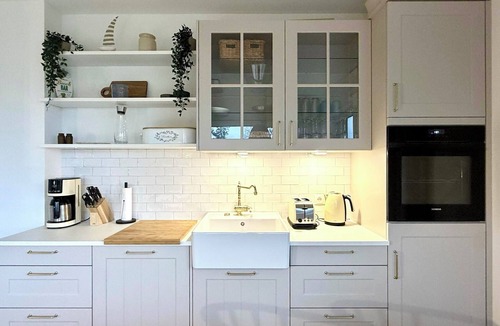 Haffkrug Apartment | Pier 4: 200m to the beach, sea view, sauna (penthouse)