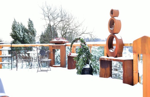 Hallwangen Apartment | Premium double room with shower and WC, approx. 22 sqm