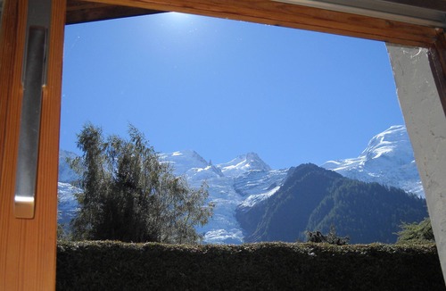 Les Bossons Ski Chalet | Pretty chalet, with mansard floor, south oriented, with 2 covered parking lots