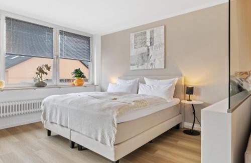 Lechhausen-Ost Apartment | Primero Relax-Home I 92qm Balkon Tiefgarage I A8-Fuggerei