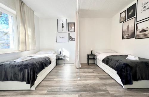 Katernberg Apartment | PrimeTime Suite für 4 mit Küche, WIFI und Parkplatz