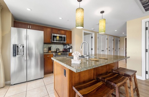 Honokowai Resort | Private Corner Oasis | Wraparound Lanai & Waterfall Views at Honua Kai Konea 218