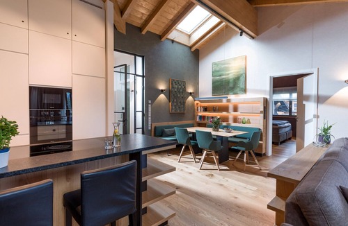 Oberaudorf Apartment | Refugium am Wilden Kaiser, 112 m² vacation apartment with two bedrooms and sauna
