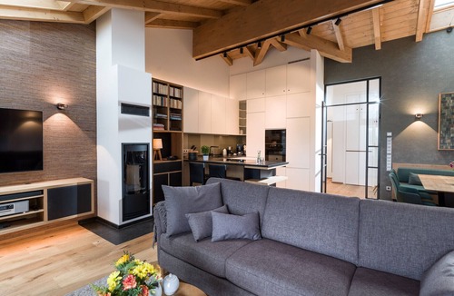 Oberaudorf Apartment | Refugium am Wilden Kaiser, 112 m² vacation apartment with two bedrooms and sauna