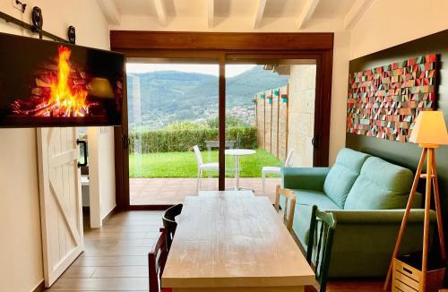 Mos House | Relax natural en Vigo Rural Moss con Jacuzzi y Vistas
