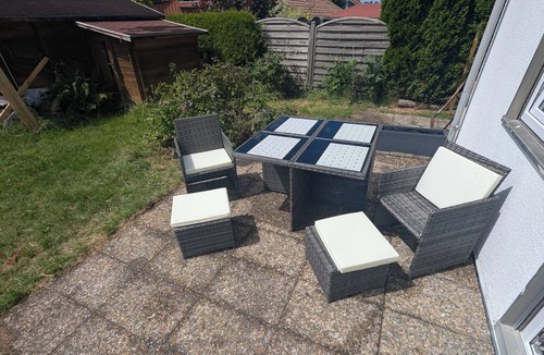 Weiler-Simmerberg Apartment | Renovated vacation apartment in a quiet residential area and garden (play and sunbathing lawn)