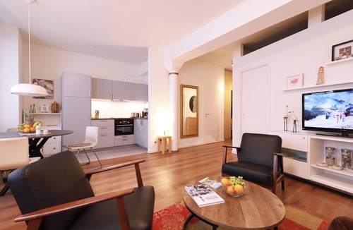 Warnemuende Apartment | Residence at the Kurpark! 45 m², quiet, central, close to the beach-WLAN