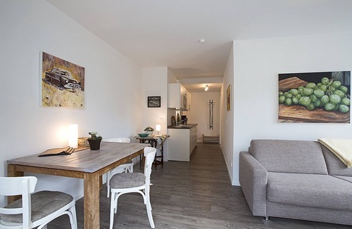 Balm Apartment | Residenz am Balmer See, apartment 20 with sauna, lake view and WLAN