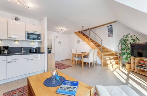 Balm Apartment | Residenz am Balmer See: Apartment 29 with sauna, lake view and WLAN for 4 guests