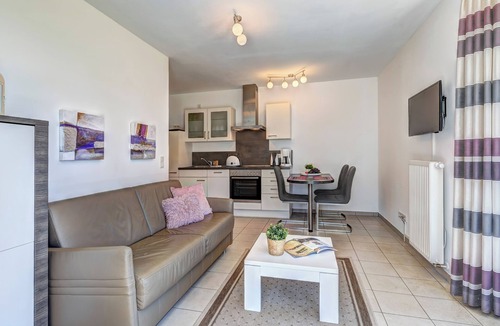 Balm Apartment | Residenz am Balmer See, apartment 37 with sauna and lake view for up to 4 guests