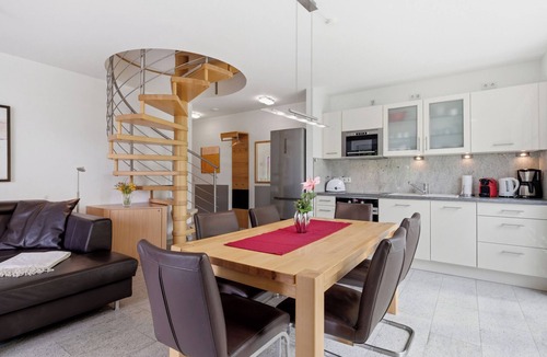 Balm Apartment | Residenz am Balmer See, apartment 32 - with sauna and lake view