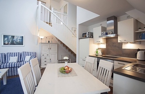 Balm Apartment | Residenz am Balmer See, apartment 62 with sauna, wellness & private parking space