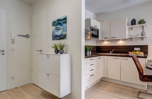 Balm Apartment | Residenz am Balmer See, Whg. 18 in Balm - Close to nature with balcony, pets allowed