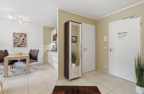Balm Apartment | Residenz am Balmer See Whg. 42 with sauna, WLAN and lake view