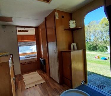 Selmsdorf Other | Retro Caravan auf Tierschutzhof am Wald