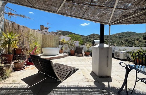 Casabermeja House | Rooftop Bath, Art & Panoramic Views Near Málaga