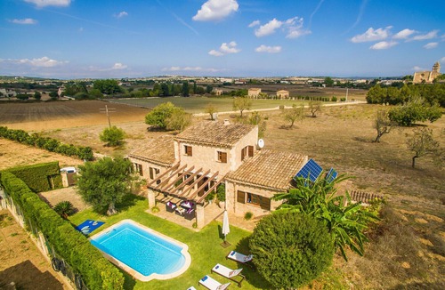 Petra Villa | Rural Finca Es Puput with pool in Mallorca