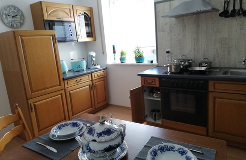 Rehling Apartment | Südhang Apartment in Rehling bei Augsburg, Boxspringbetten