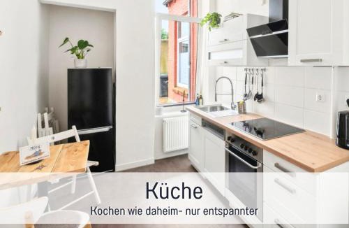 Gaarden Apartment | Salz&Wind Modernes Apartment in Kiel zentral & 24h Selbst Check In