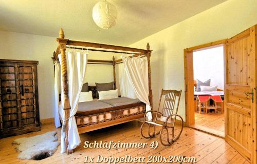 Mellenthin Apartment | Scheunenloft Usedom-4, großzügige Familienoase, Hunde-freundlich mit riesigem Garten