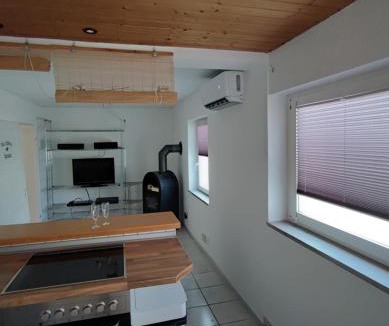 Stockstadt am Main Apartment | Schleusenapartment mit Klimaanlage und Kamin