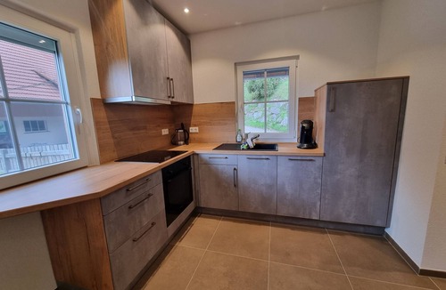 Schuttertal Apartment | Schwörerhof Apartment with Mountain View, Private Terrace, and Wi-Fi