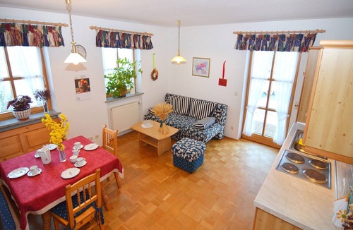 Schoensee Apartment | Spacious Apartment in Schönsee with Sauna