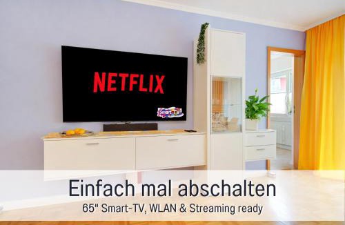 Waldshut-Tiengen Apartment | Stadtdomizil Ziegelfeld - Ruhig & Zentral, 65" TV, Südbalkon, vollausgestattete Küche, Altstadt fußläufig, Bahnhof 5-10 Min, Tiefgarage im Haus