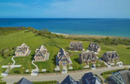 Lobbe Villa | Strandhaus 7 "Ostsee" in Lobbe mit Meerblick, Sauna, Kamin