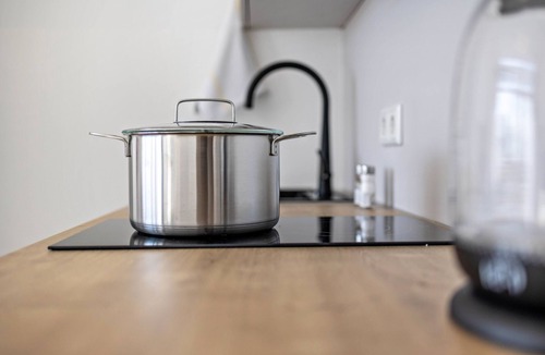 Furstenfeldbruck District Apartment | Studio Apartment "Huber Living Basic 210" with Balcony & Wi-Fi