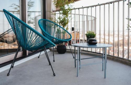 Antonsviertel Apartment | Studio CLOUD 21 Augsburgs atemberaubendster Ausblick
