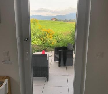 Grosswell Apartment | Studio mit Alpenblick