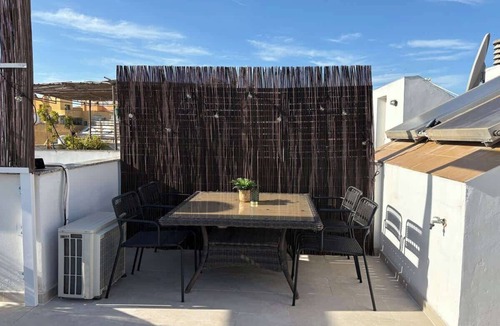 Las Lagunas Condo | Stunning Rooftop Condo with Sea Views in Fuengirola