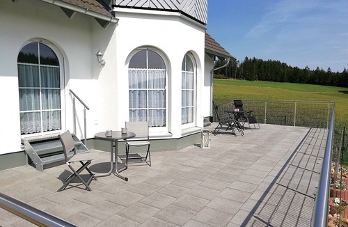 Naila Apartment | Stylish, comfortable non-smoking vacation apartment with far-reaching views of the countryside