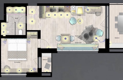Balderschwang Apartment | Suite Die Fünf - Siplinger Suites
