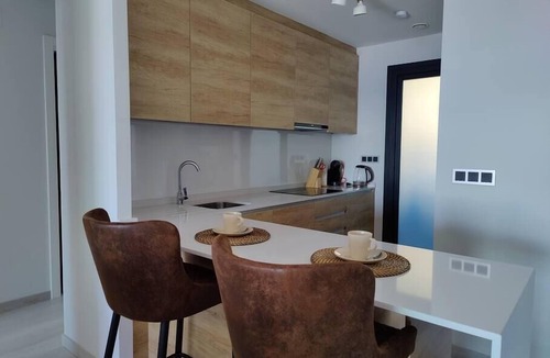 Benidorm Apartment | SUNSET WAVES blue sky apartment