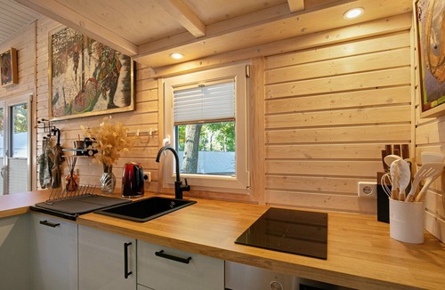Caputh House | Tiny Home 'Tiny House Nr 1' with private terrace, Wi-Fi and air conditioning