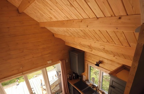 Wesseln House | Tiny House Pusteblume: Private Terrace, Wi-Fi, Air Conditioning