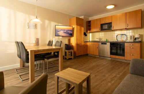 Seebad Bansin Apartment | Top floor apartment with sunny balcony and beautiful view of Lake Schloon -