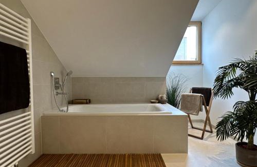 Innenstadt - Sankt Ulrich-Dom Apartment | TRULY - Direkt am Rathausplatz, Dachterrasse mit Blick auf Perlachturm, Garage, Fahrstuhl