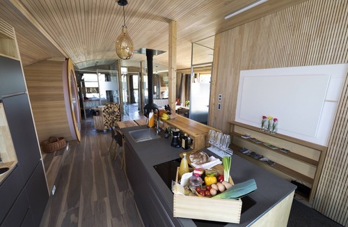 Koslau Ski Chalet | UFO47 - Sustainable eco timber house with many extras in unspoiled nature
