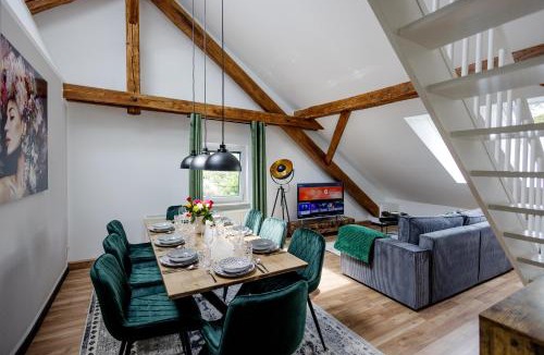 Munchen District Apartment | UNiQE I 115qm I 3 Schlafzimmer I Nähe Messe