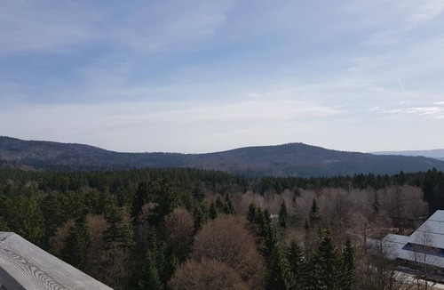 Mauth Apartment | Urlaub in ruhiger Lage mit Südbalkon mit Blick auf den Bayerischen Wald