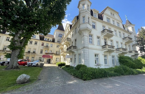 Bad Rothenfelde Apartment | Vacation apartment with balcony overlooking the spa gardens of Bad Rothenfelde
