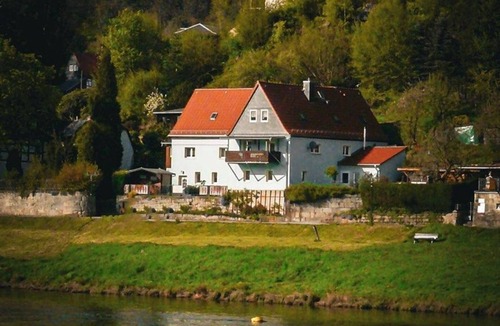 Rathen Apartment | Vacation apartment "Talwächter", 1 bedroom - Haus Elbtalblick
