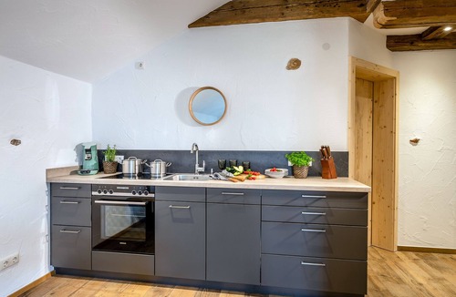 Marquartstein Apartment | Vacation apartment Kirschbaum 75 m², 1-4 persons, 2 bedrooms, eat-in kitchen, shower/WC, WLAN