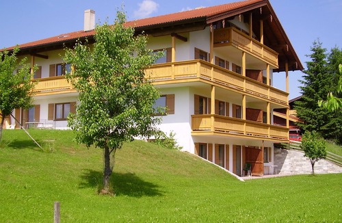 Inzell Apartment | Vacation apartment C, 4 pers. with balcony or terrace, bedroom, 40 to 45 sqm
